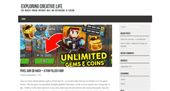 Desktop Screenshot of exploringacreativelife.com